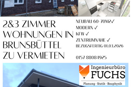 Komfort, Ruhe & Lebensqualität – Mietwohnung in Brunsbüttel 3 zimmer