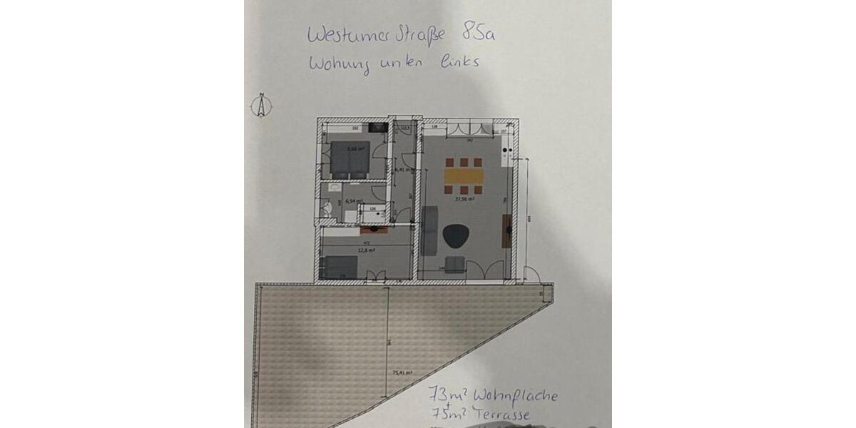 Erdgeschoßwohnung Bad Neuenahr-Ahrweiler Ahrweiler - 3 Zimmer, 73 m&sup2;, 825&euro; | Angebot:26495951
