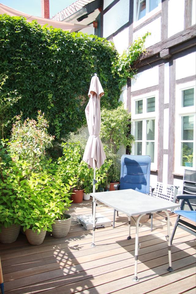 Wohnung mit Terrasse mitten in der Altstadt von Goslar