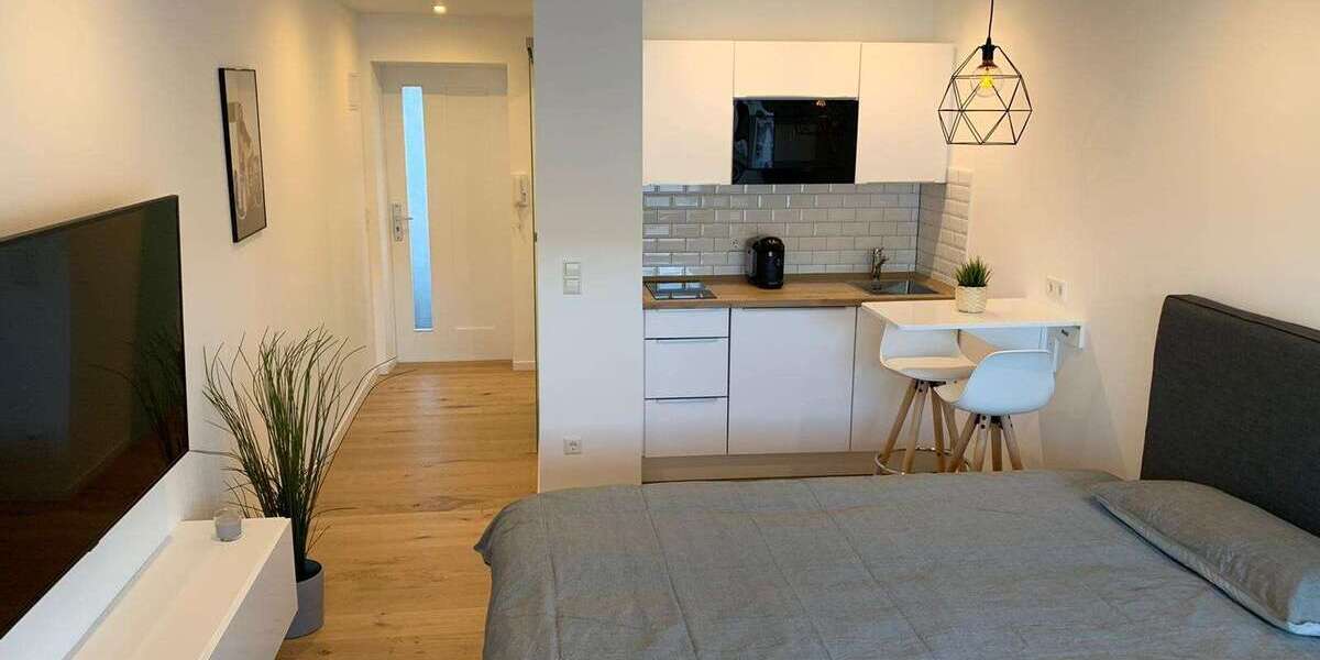Etagenwohnung Stuttgart Feuerbach - 1 Zimmer, 30 m&sup2;, 990&euro; | Angebot:27160339