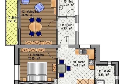 Wohnung Südlohn - 2 Zimmer, 70 m&sup2;, 670&euro; | Angebot:26578589