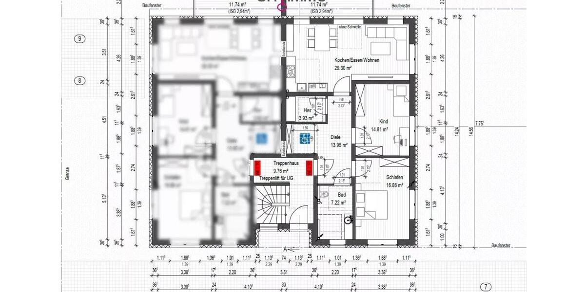 Etagenwohnung Mettendorf - 3 Zimmer, 89 m&sup2;, 663&euro; | Angebot:24892961