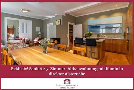 Wohnung Hamburg Altstadt - 5 Zimmer, 151 m&sup2;, 4.250&euro; | Angebot:27269733
