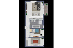Etagenwohnung Bucha - 3 Zimmer, 90 m&sup2;, 1.129&euro; | Angebot:26007143