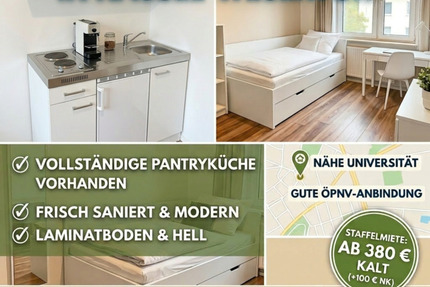 Wohnung Kassel Niederzwehren - 1 Zimmer, 20 m&sup2;, 380&euro; | Angebot:25782755