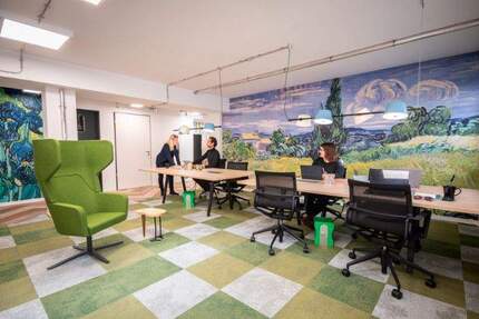 Flexibler Arbeitsplatz, Einzel- und Teambüros - All-in-Miete zimmer