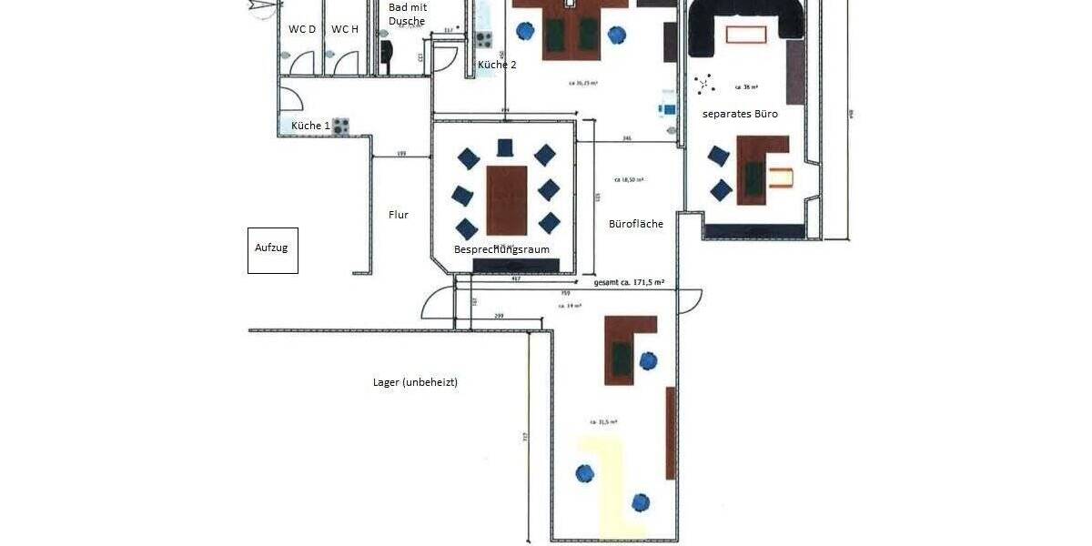 Gewerbeobjekt Flöha - 858&euro; | Angebot:19952215