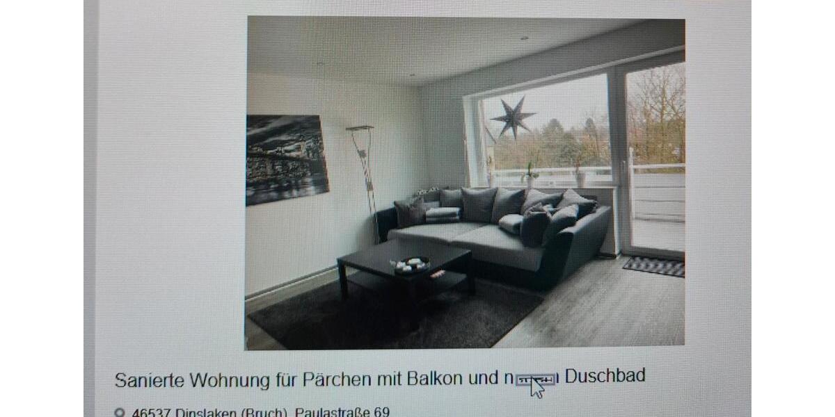 Mietwohnung Dinslaken 2 zimmer