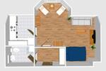 Etagenwohnung Bördeland - 1 Zimmer, 43 m&sup2;, 310&euro; | Angebot:23406398