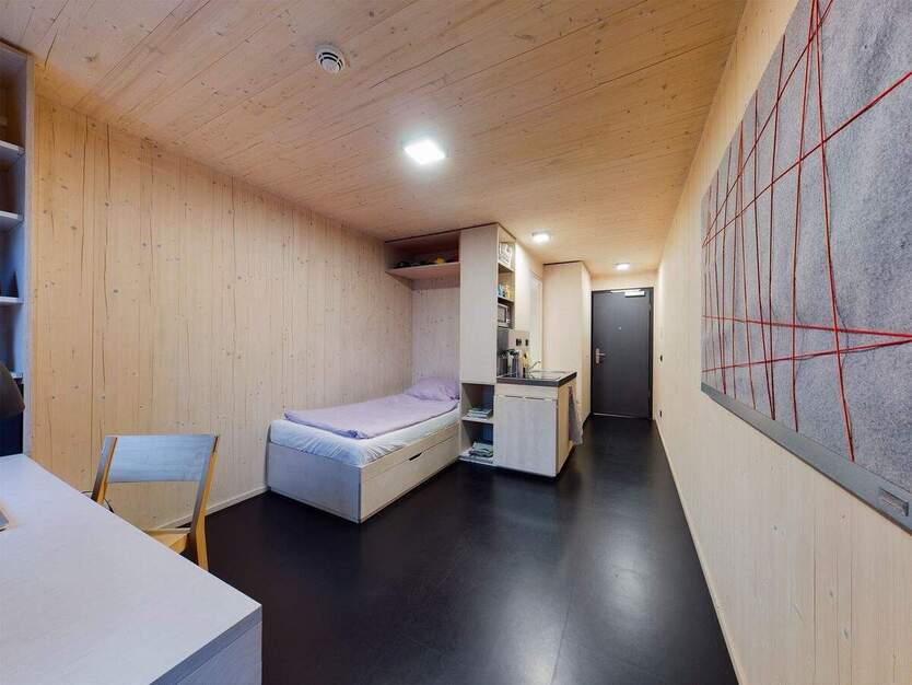 DIE ZIMMEREI | Möbliertes 1-Zimmer-Apartment in Wilhelmsburg furnished apartment | Basic Bude 1 zimmer