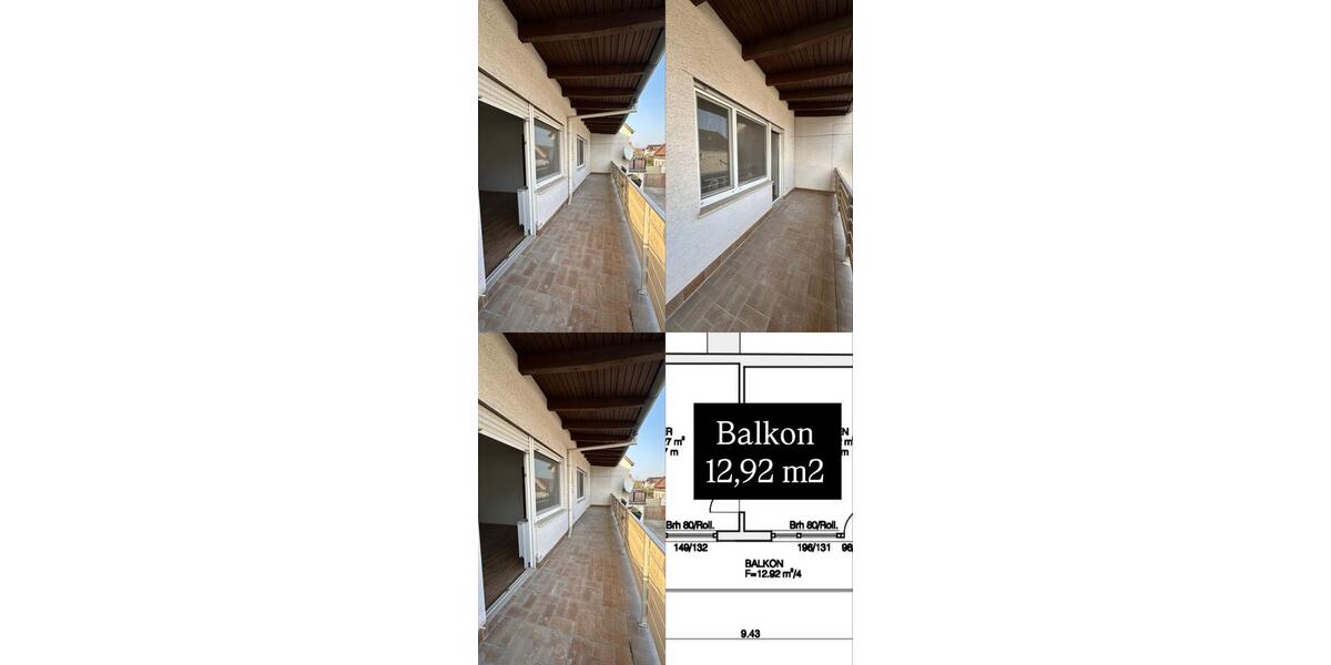 Etagenwohnung Riedstadt - 5.5 Zimmer, 120 m&sup2;, 1.450&euro; | Angebot:26250161