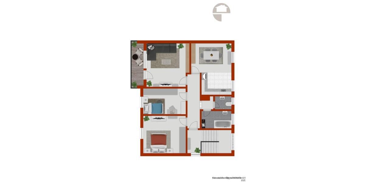 Etagenwohnung Wurmannsquick - 3 Zimmer, 75 m&sup2;, 500&euro; | Angebot:26426399