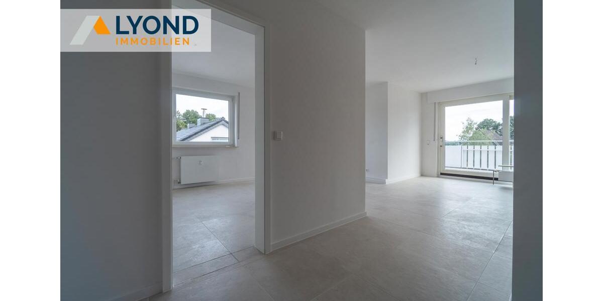 Sanierte 2-Zimmer-Wohnung mit großer Dachterrasse in ruhiger Lage von Hamm zu vermieten! 2 zimmer