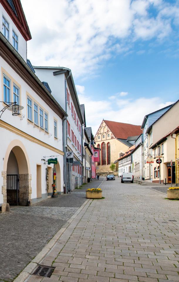Attraktive Gewerbefläche im Stadtkern von Saalfeld zu vermieten