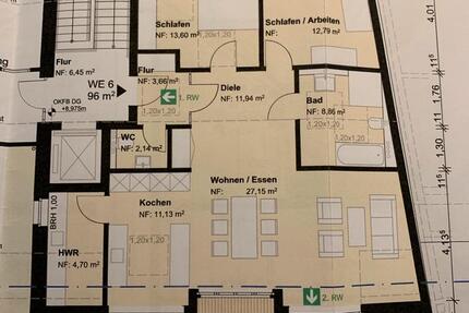 Wohnung Coesfeld - 3 Zimmer, 100 m&sup2;, 1.570&euro; | Angebot:25023230