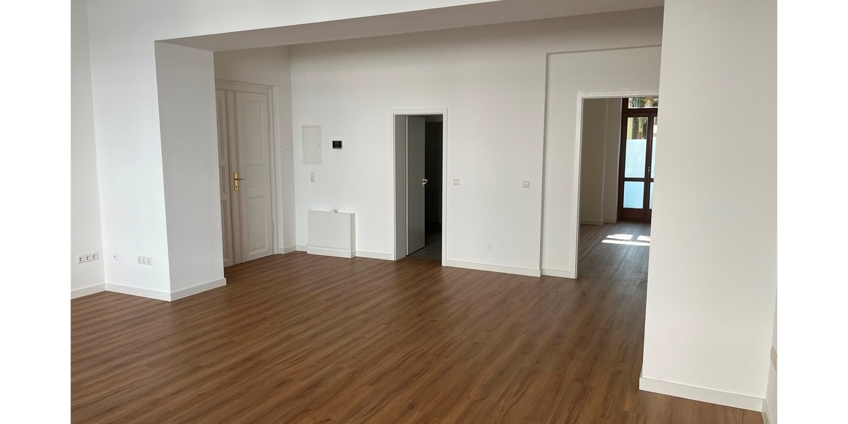 Pieschen: 2-Zimmer-Wohnung mit neuem Design-Vinylbodenbelag und Terrasse - Etagenwohnung Dresden Pieschen-Süd | Angebot:25499958