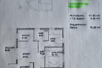 3 Raum Wohnung in Coswig 3 zimmer