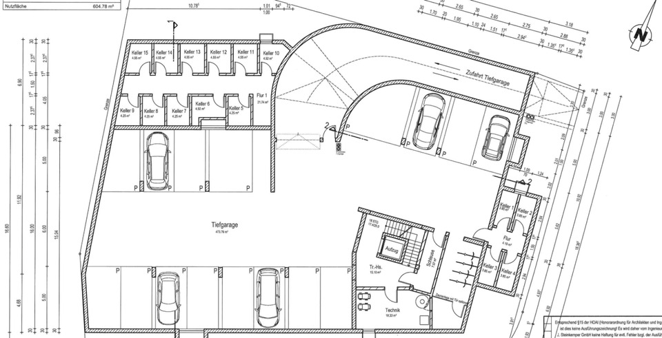 Moderne Penthouse Wohnungen in der Innenstadt 2 zimmer