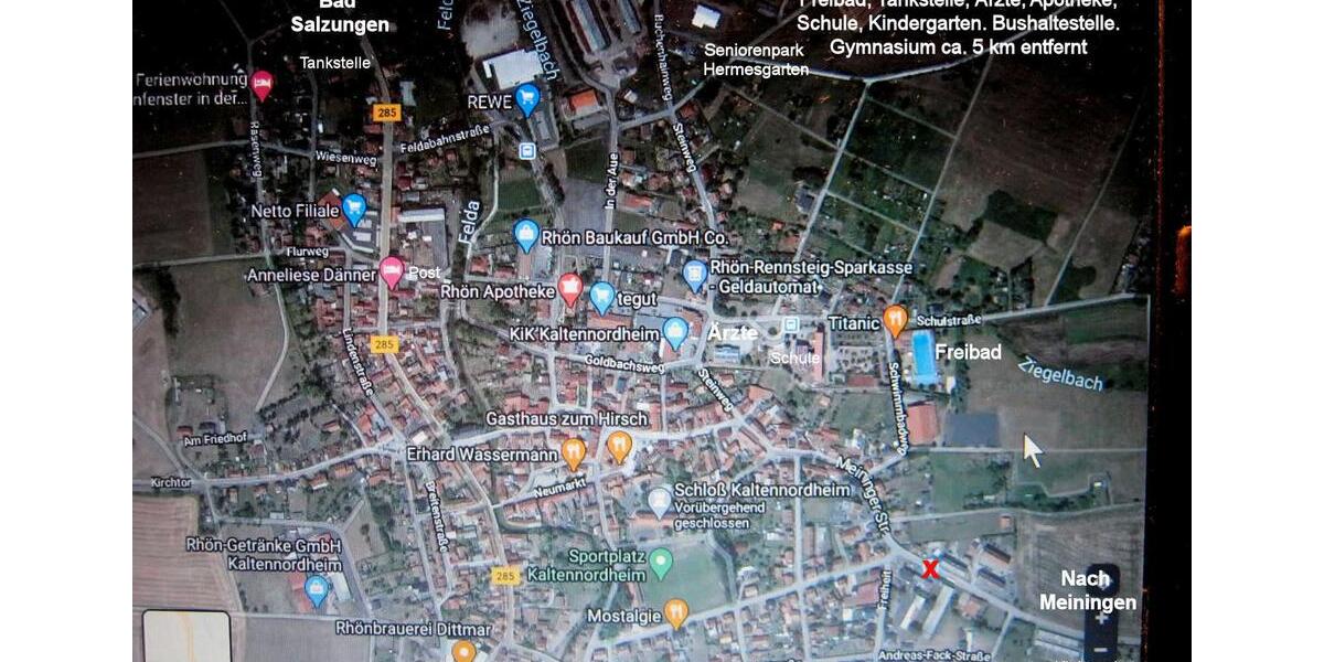 Etagenwohnung Kaltennordheim - 2 Zimmer, 48 m&sup2;, 265&euro; | Angebot:25882260