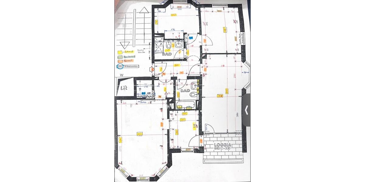 Etagenwohnung Augsburg Antonsviertel - 4 Zimmer, 107 m&sup2;, 1.391&euro; | Angebot:24940881