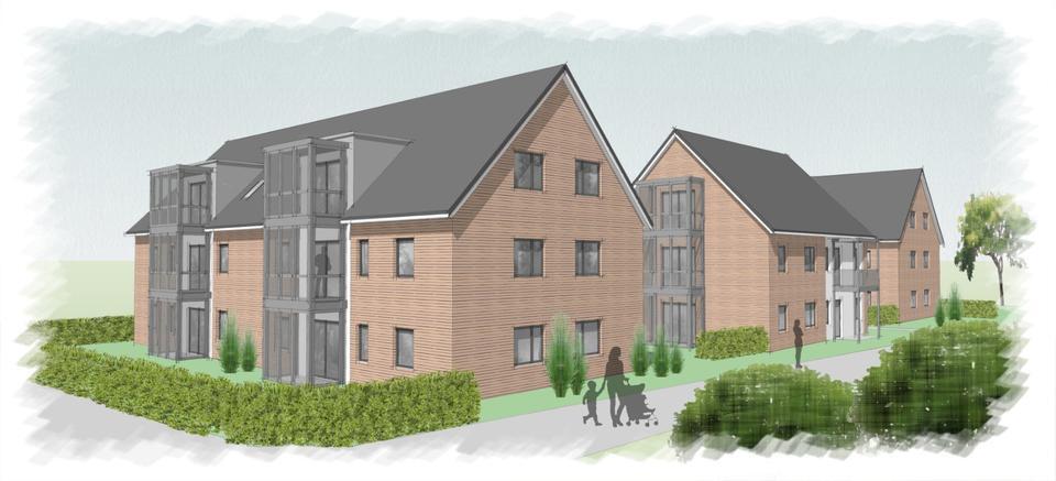3,5 Zimmer Komfort-Neubau-Wohnung NeustadtHolstein zentral zimmer