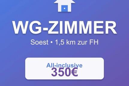 Cooles WG-Zimmer in Soest - Nur 1,5 km zur FH! 1 zimmer
