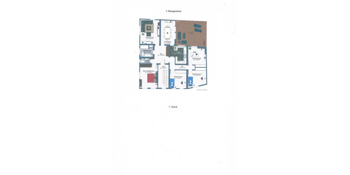 Etagenwohnung Kernen im Remstal - 7 Zimmer, 180 m&sup2;, 490&euro; | Angebot:26626724
