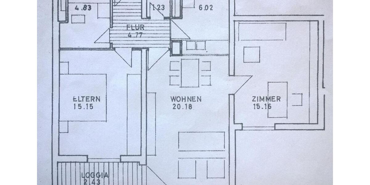 Etagenwohnung Ingolstadt Nordost - 3 Zimmer, 70 m&sup2;, 900&euro; | Angebot:26013028