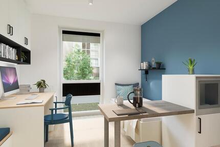 Smartes 1-Zimmer-Apartment für Studierende im Quartillion Wiesbaden 1 zimmer