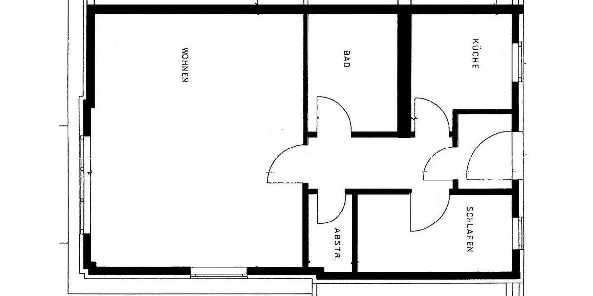Etagenwohnung Bautzen - 1 Zimmer, 53 m&sup2;, 344&euro; | Angebot:26006944