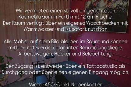 Gewerbeobjekt Fürth Südstadt - 490&euro; | Angebot:25992144