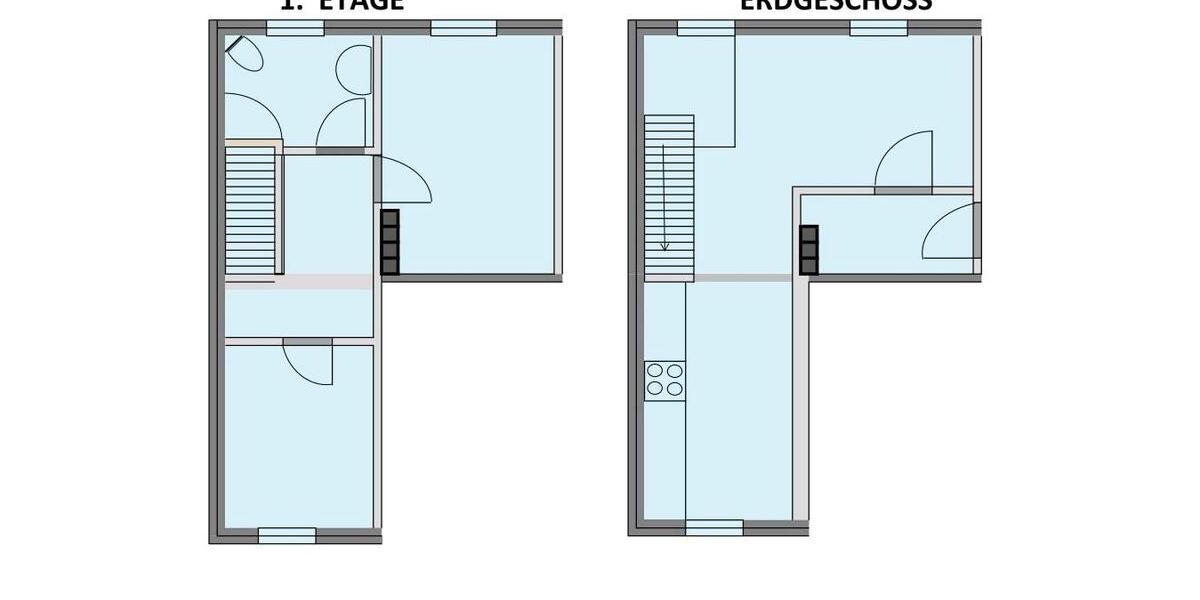 Maisonettenwohnung Oebisfelde-Weferlingen Döhren - 3 Zimmer, 55 m&sup2;, 460&euro; | Angebot:25170125