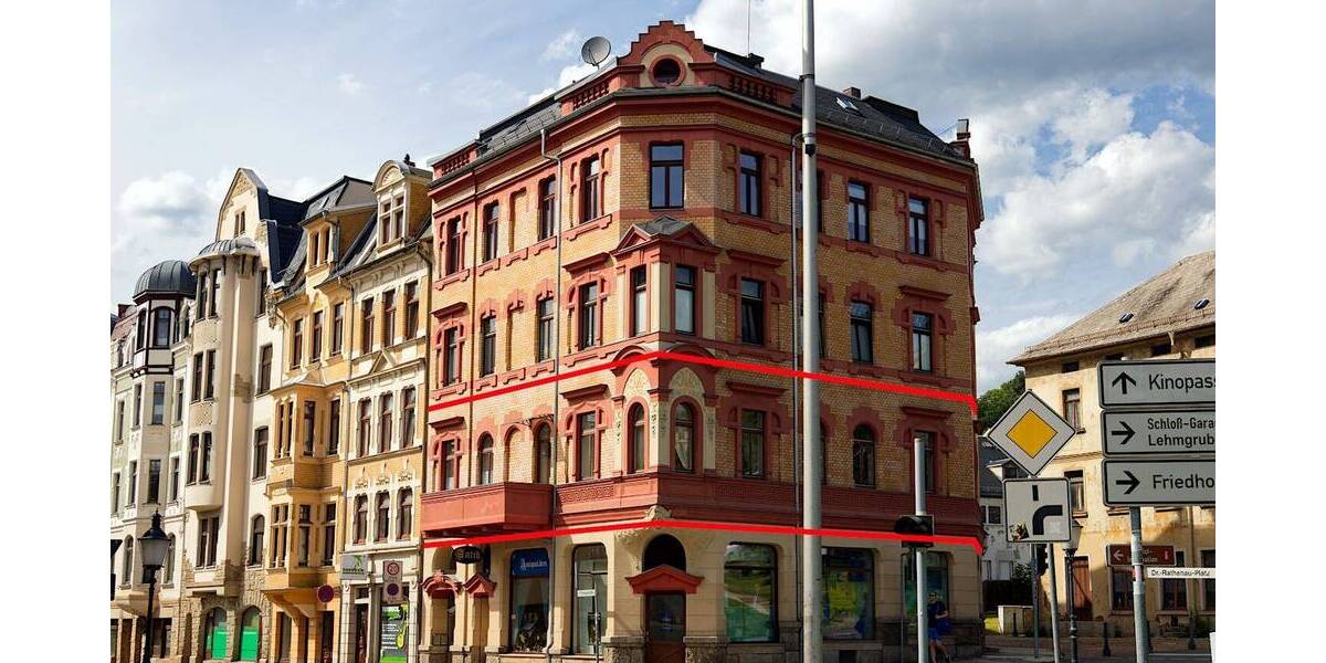 Etagenwohnung Greiz Irchwitz - 3 Zimmer, 85 m&sup2;, 600&euro; | Angebot:26851229