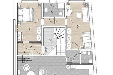 Wohnung zum Mieten in Cuxhaven 1.197 € 107.75 m²