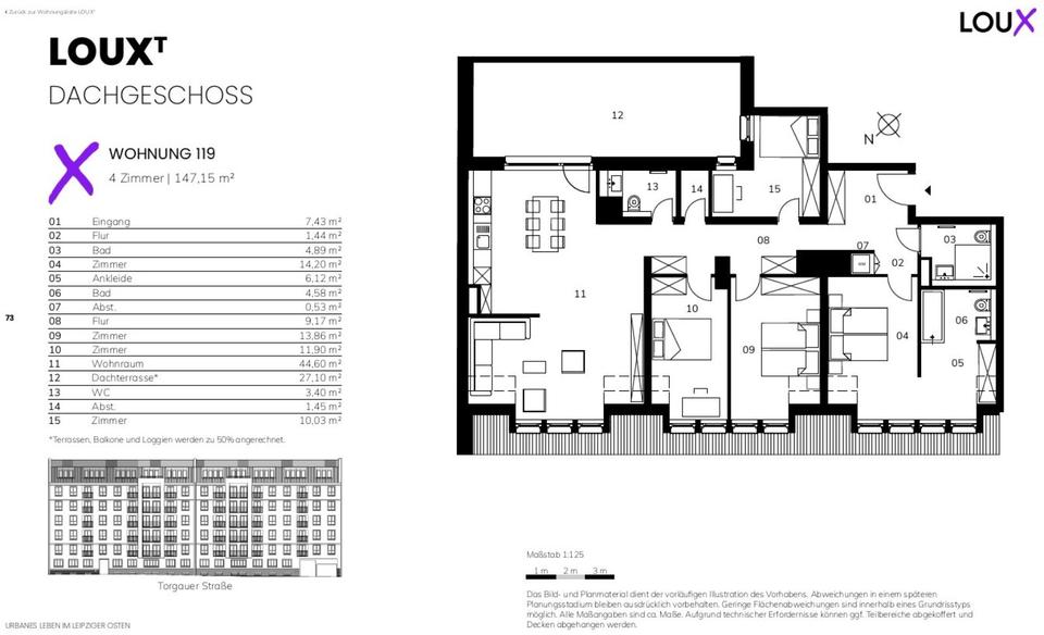 Einfamilienhaus Leipzig Ost - 5 Zimmer, 147 m&sup2;, 1.799&euro; | Angebot:24756781