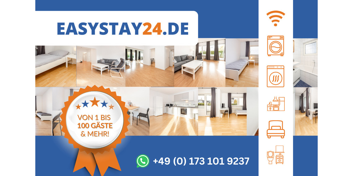 Wohnen auf Zeit Mainz Bretzenheim - 3 Zimmer, 80 m&sup2;, 18&euro; | Angebot:16227134