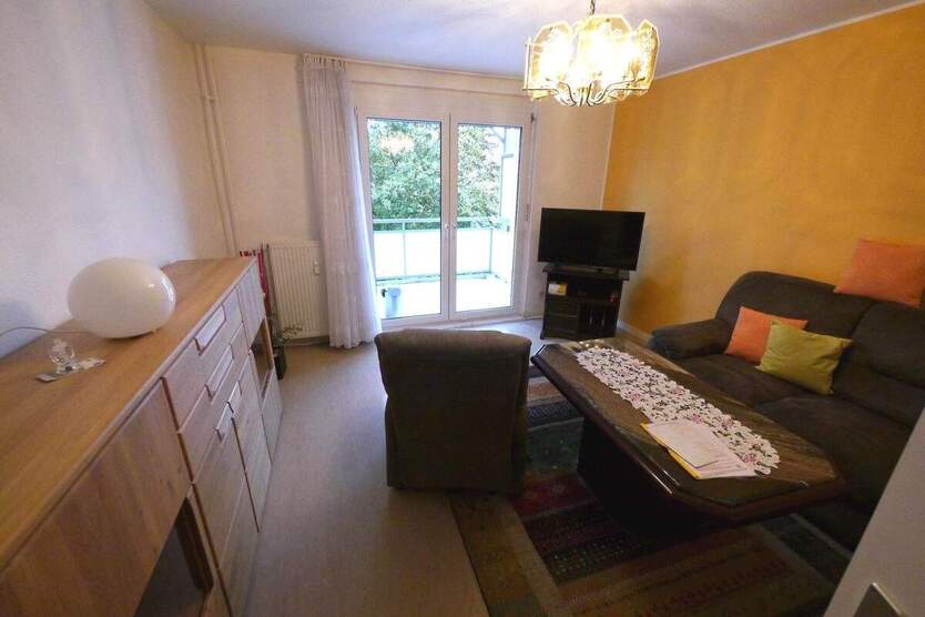 Praktisch geschnittene Wohnung mit Balkon 2 zimmer