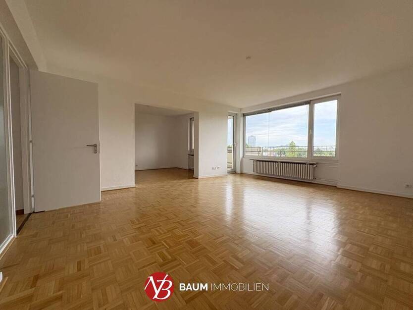 Lichtdurchflutete 3-Zimmer-Wohnung mit zwei Balkonen in Niederkassel