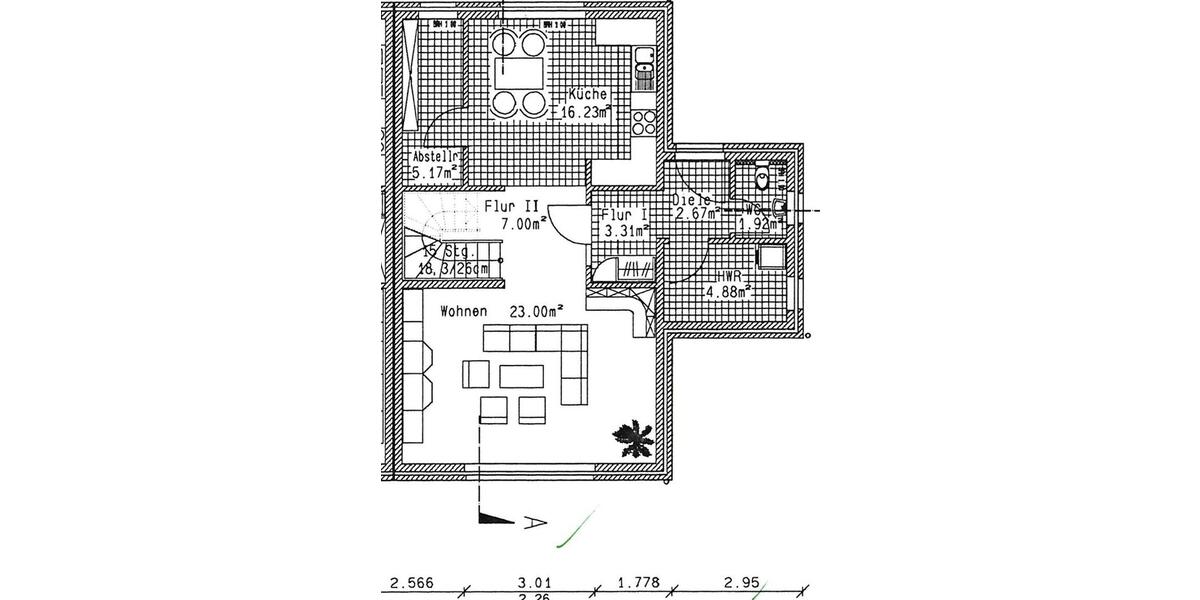 Reihenhaus Bad Fallingbostel - 4 Zimmer, 120 m&sup2;, 1.395&euro; | Angebot:25286225