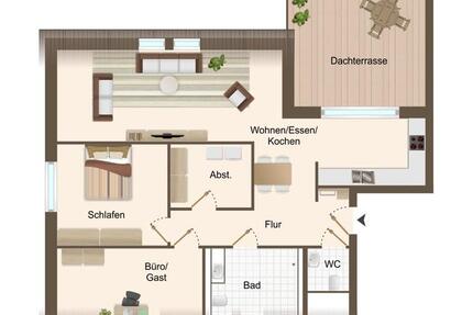 Haus Esterwegen - 3 Zimmer, 99 m&sup2;, 937&euro; | Angebot:24910962