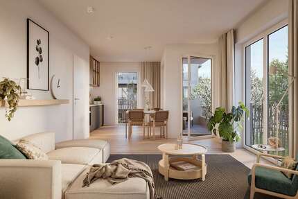 Wohnung Oberschleißheim - 3 Zimmer, 80 m&sup2;, 1.700&euro; | Angebot:25914096