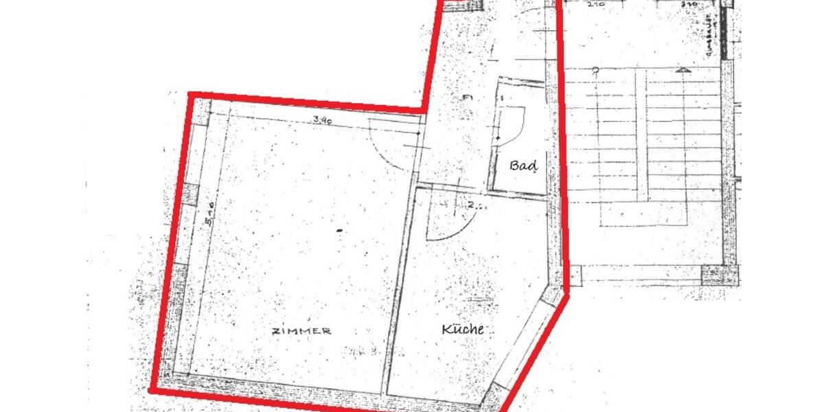 Etagenwohnung Itzehoe - 1 Zimmer, 41 m&sup2;, 470&euro; | Angebot:25853364