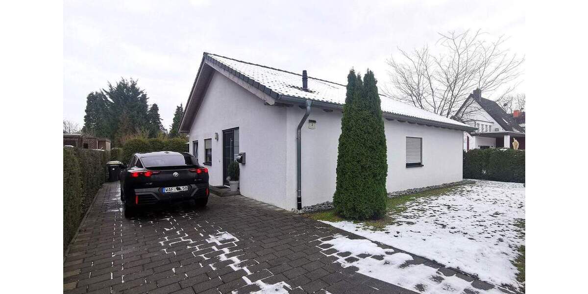Reserviert! Außergewöhnlicher, barrierefreier Architekten-Bungalow mit Garten und Terrasse 3 zimmer