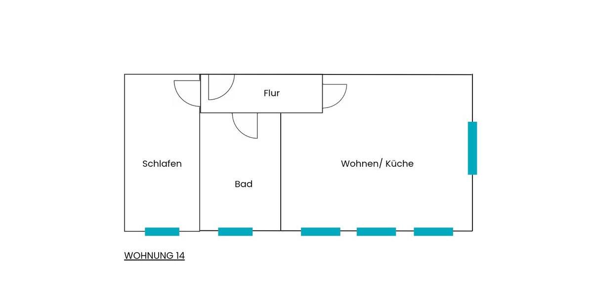 Dachgeschoßwohnung Staßfurt Atzendorf - 2 Zimmer, 70 m&sup2;, 390&euro; | Angebot:26020582