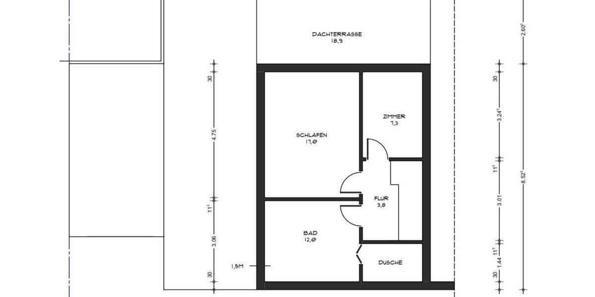 Doppelhaushälfte Leer (Ostfriesland) - 3.5 Zimmer, 131 m&sup2;, 1.300&euro; | Angebot:25082172