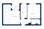 Etagenwohnung Berlin Spandau - 2 Zimmer, 53 m&sup2;, 1.160&euro; | Angebot:26676780