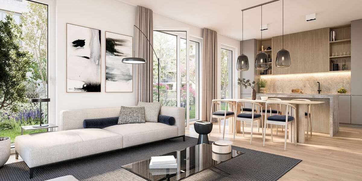 Etagenwohnung Oberschleißheim - 2 Zimmer, 61 m&sup2;, 1.460&euro; | Angebot:26876542
