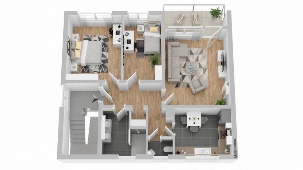 3 Zimmerwohnung in bester Lage mit Balkon #renoviert