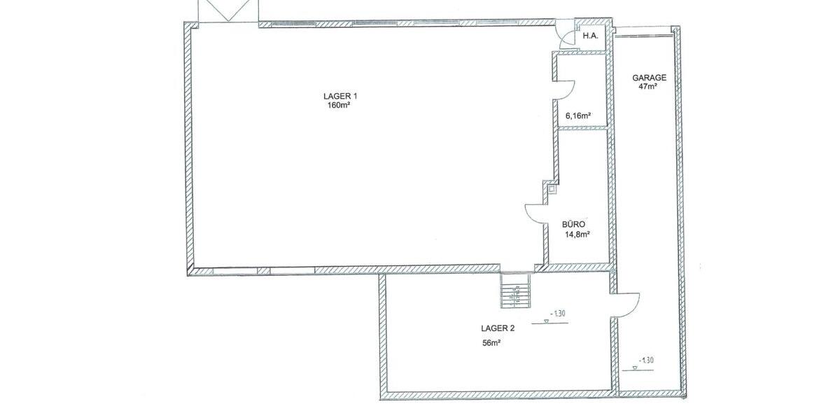 Lagerhalle 280 m² mit Büroraum in Remscheid zu vermieten zimmer