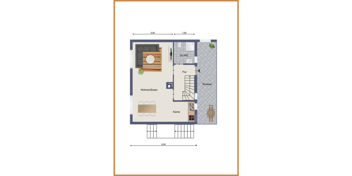 Doppelhaushälfte Zell am Harmersbach Unterharmersbach - 4 Zimmer, 78 m&sup2;, 750&euro; | Angebot:26752437